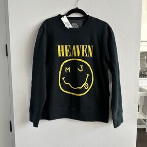 NIRVANA Marc Jacobs Redux Grunge Sweatshirt Unisex-Oversized Size XS